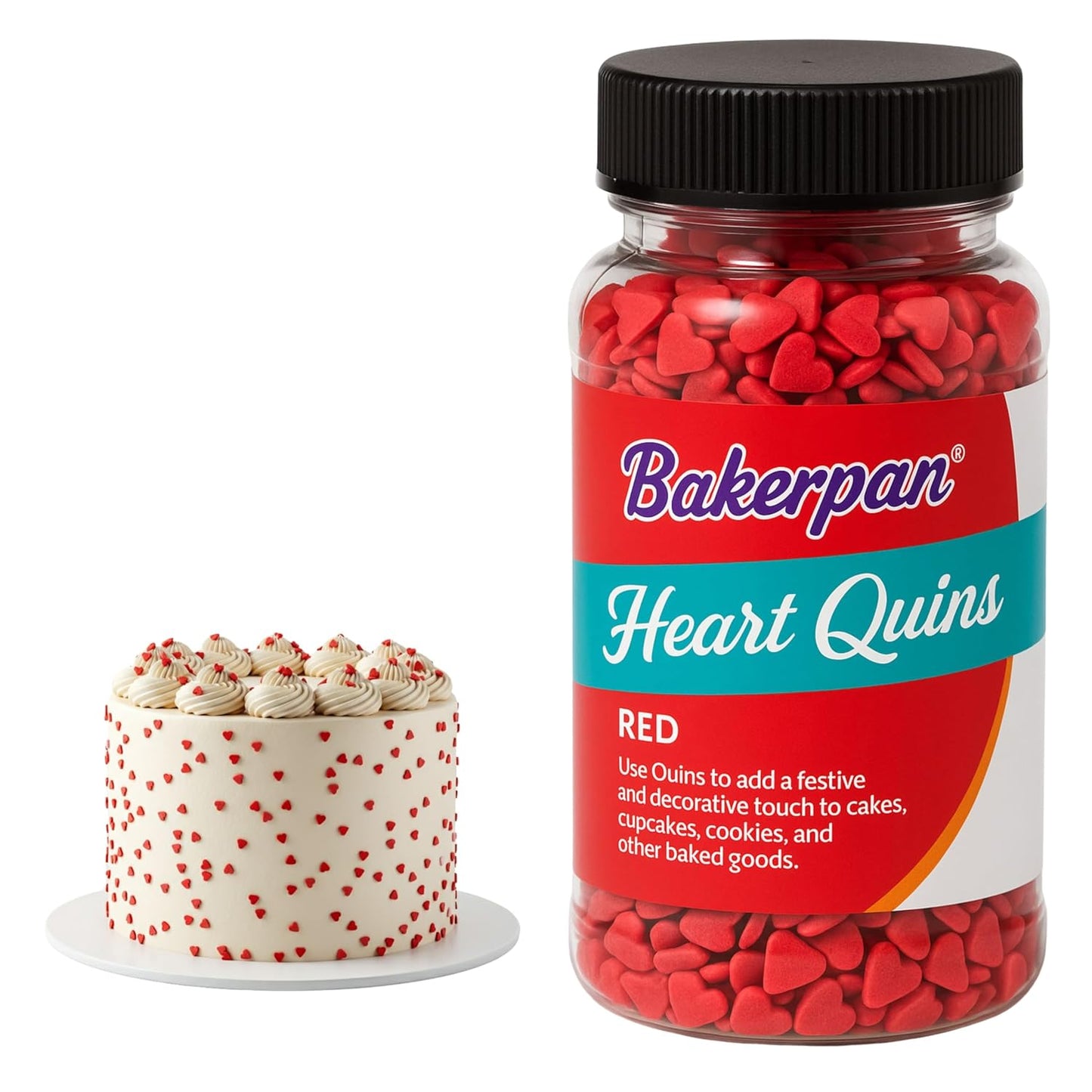 Bakerpan Sprinkles for Cake Decorating, Cupcakes, Ice Cream