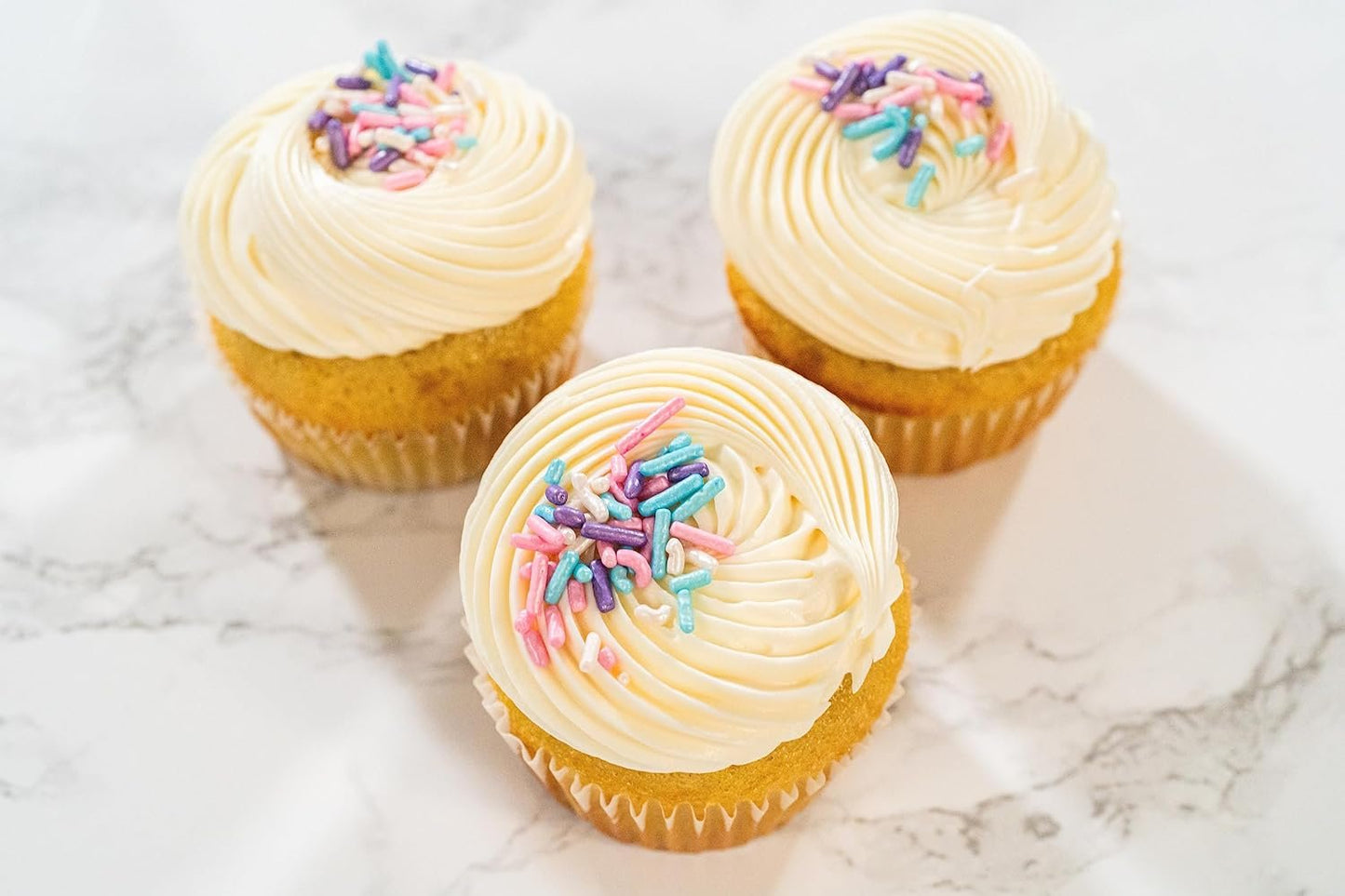 Bakerpan Sprinkles & Nonpareils for Cupcakes, Cakes, Ice Cream