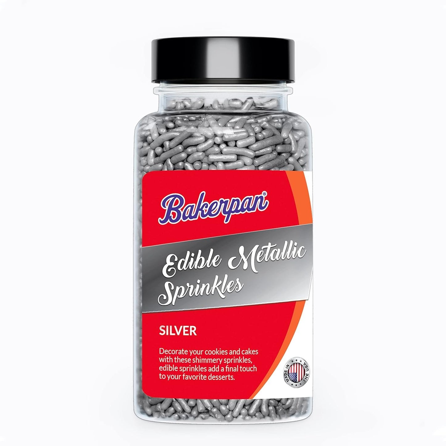 Bakerpan Sprinkles & Nonpareils for Cupcakes, Cakes, Ice Cream