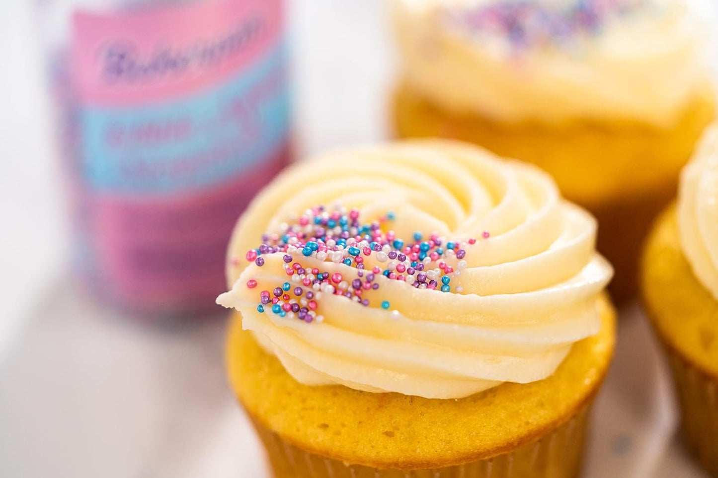 Bakerpan Sprinkles & Nonpareils for Cupcakes, Cakes, Ice Cream