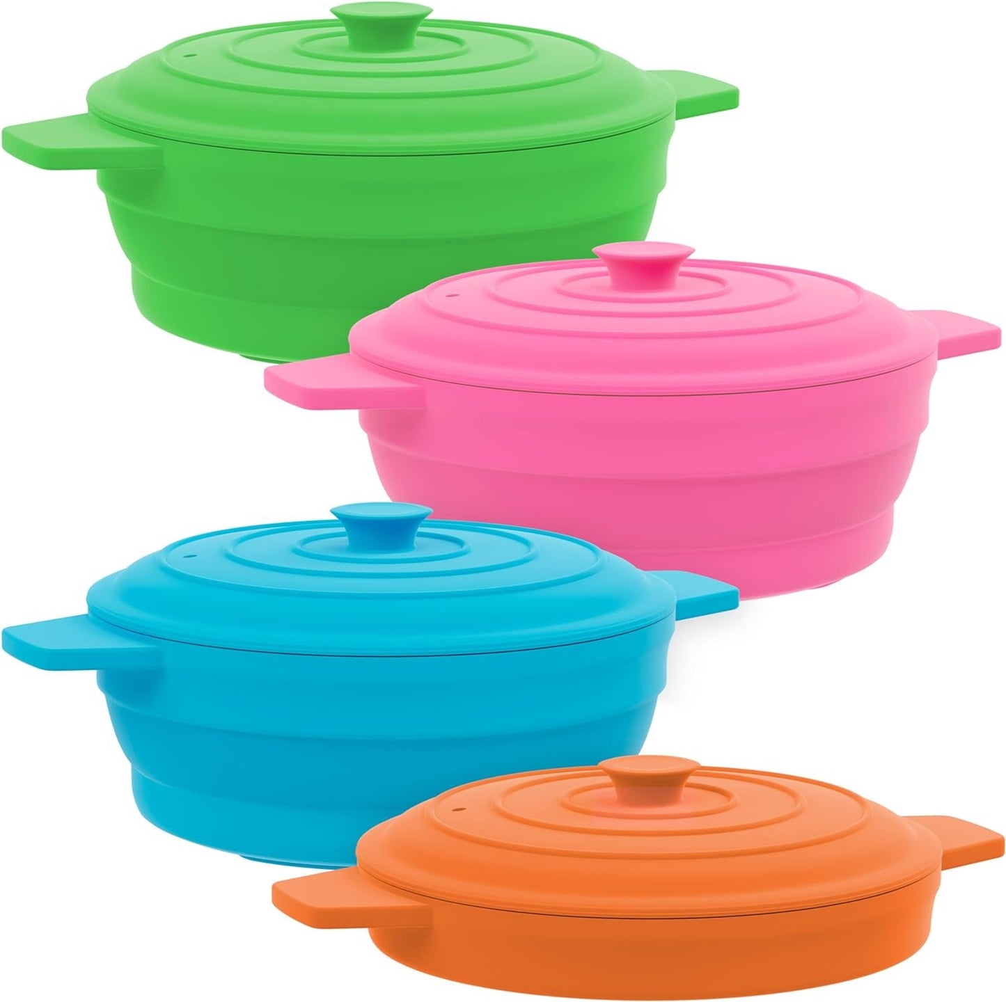 Bakerpan Silicone Microwave Steamer for Vegetables, Microwave Egg Cooker