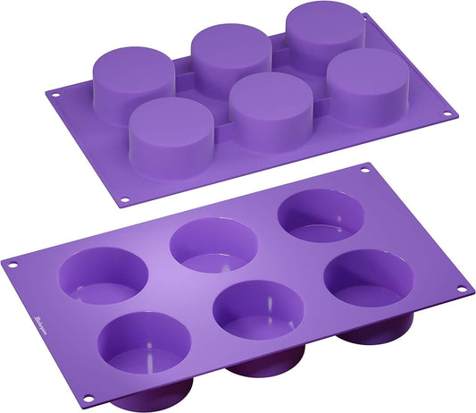 Bakerpan Silicone Mini Cake Pan, Tarts, Chocolate Covered Oreo Cookie Molds