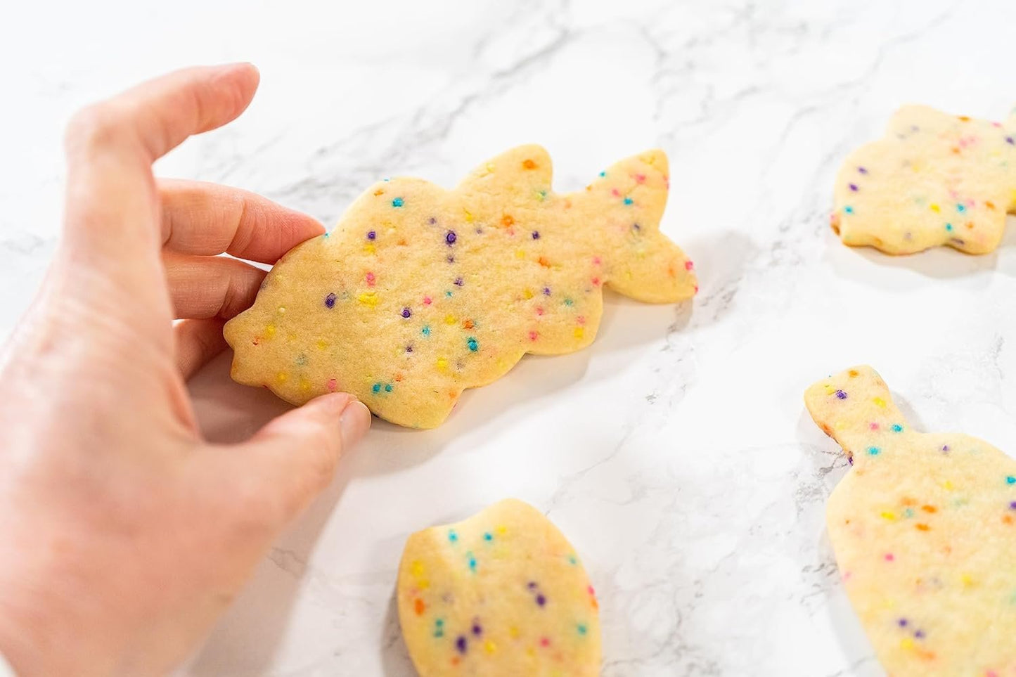 Bakerpan Stainless Steel Fish Cookie Cutter - Set of 2