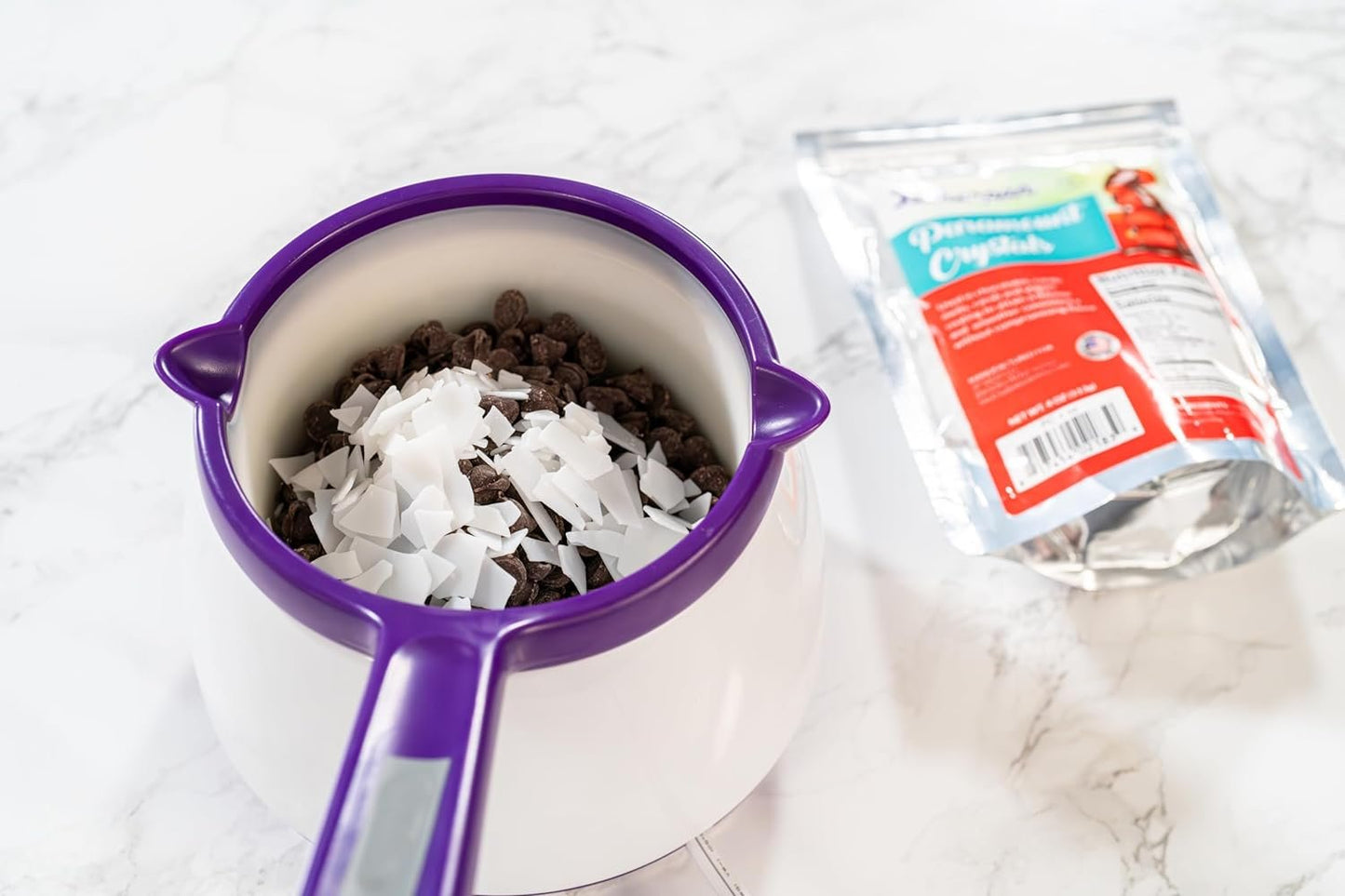 Bakerpan Paramount Crystals for Melting Chocolate & Candy Melts, Carob