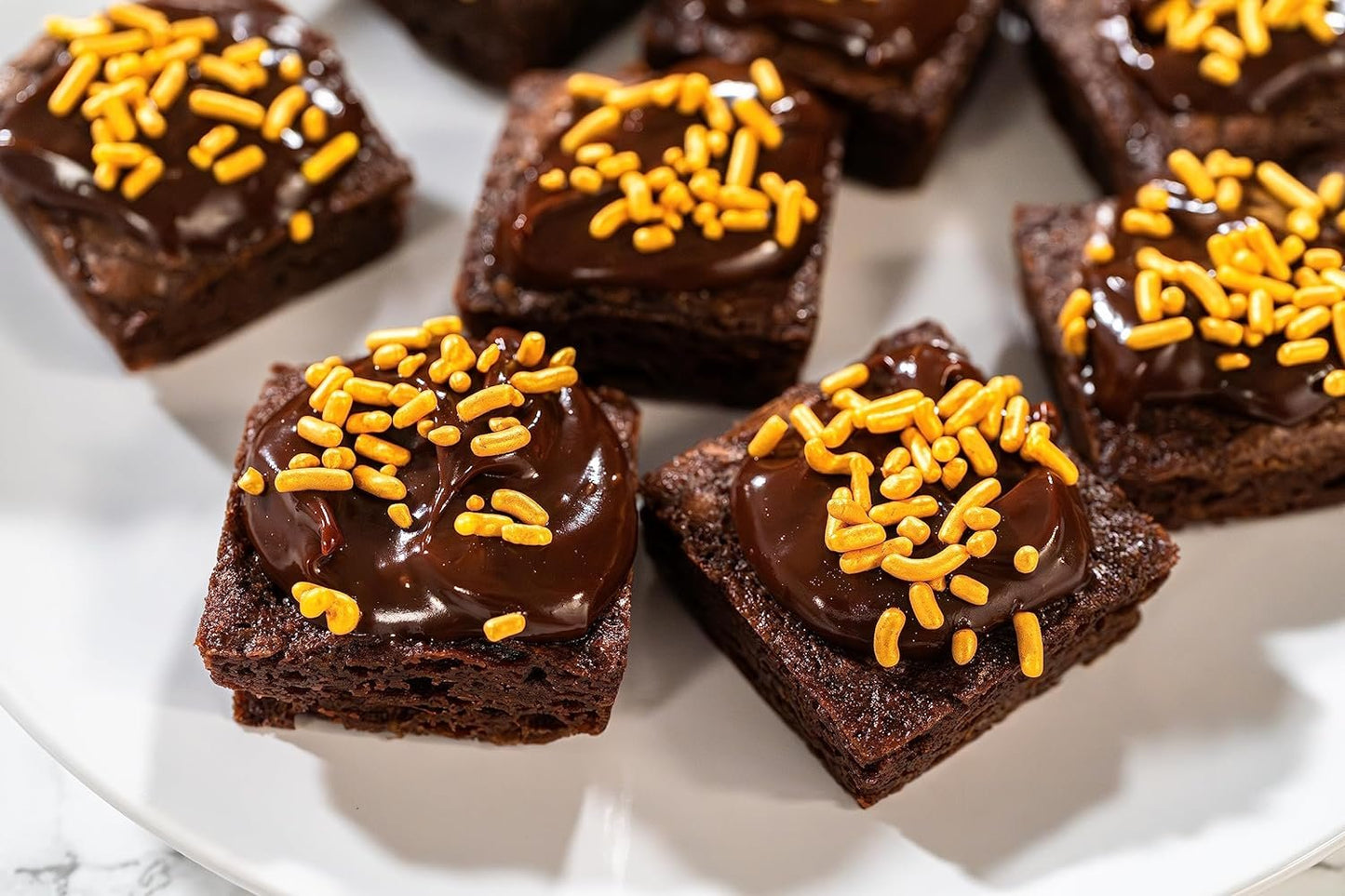 Bakerpan Silicone Brownie Mold for Baking, Bite Size Brownie Squares Pan
