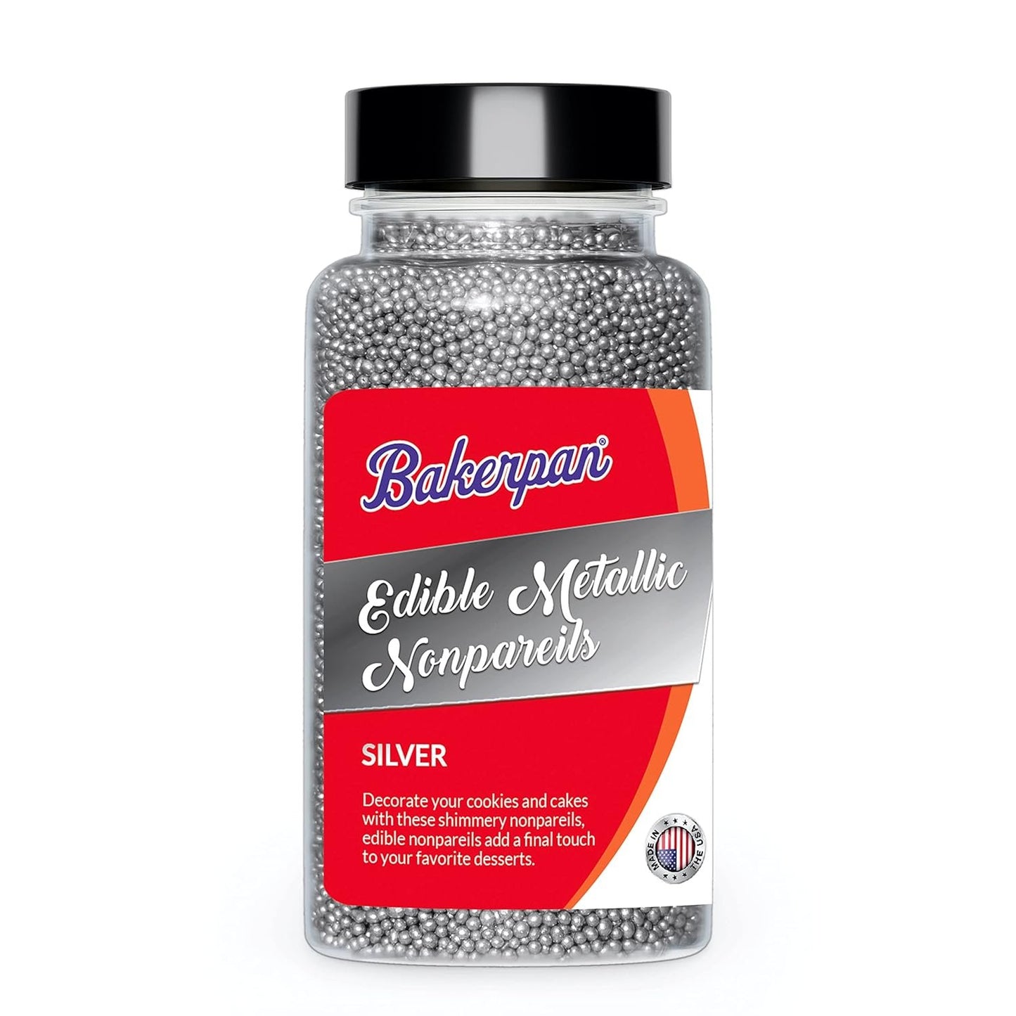 Bakerpan Sprinkles & Nonpareils for Cupcakes, Cakes, Ice Cream