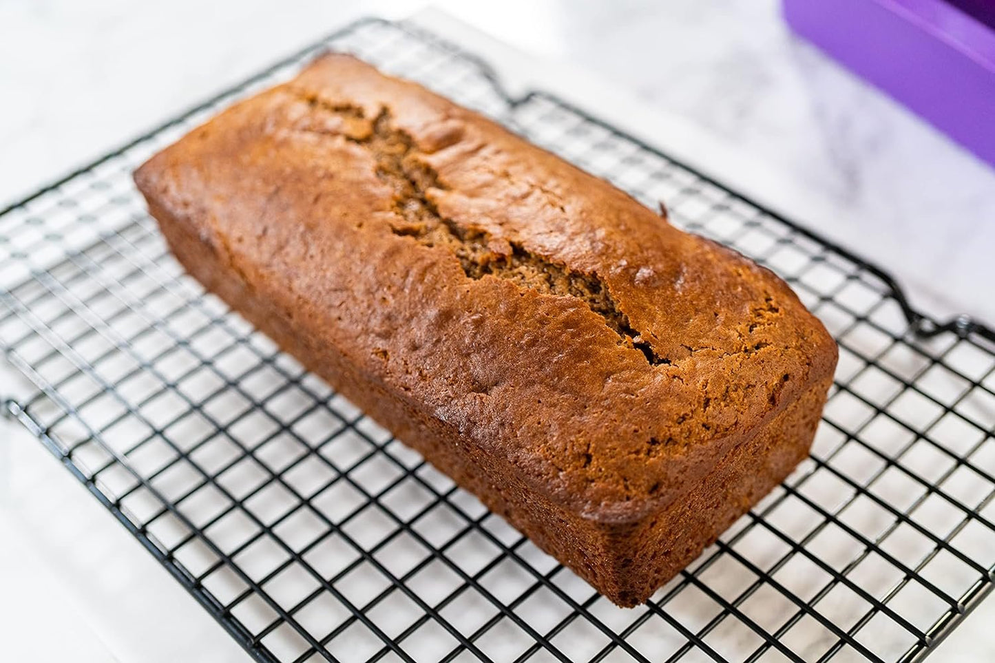 Bakerpan Silicone Bread Loaf Pan for Baking, 9 Inch Cake Mold Baking Pan