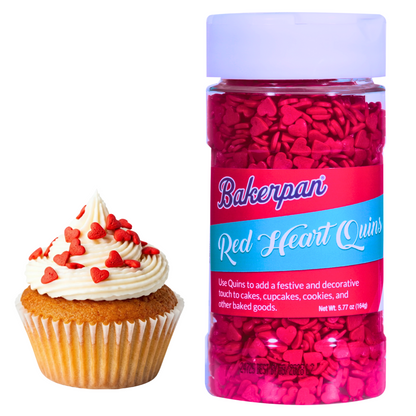 Bakerpan Sprinkles, Confetti Edible Quins for Cupcakes, Ice Cream