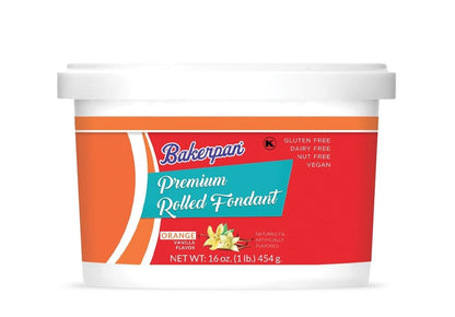 Bakerpan Premium Rolled Fondant for Cake Decorating, Vanilla Flavor