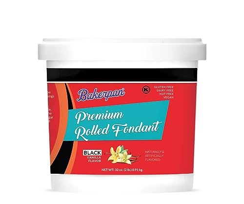 Bakerpan Premium Rolled Fondant for Cake Decorating, Vanilla Flavor