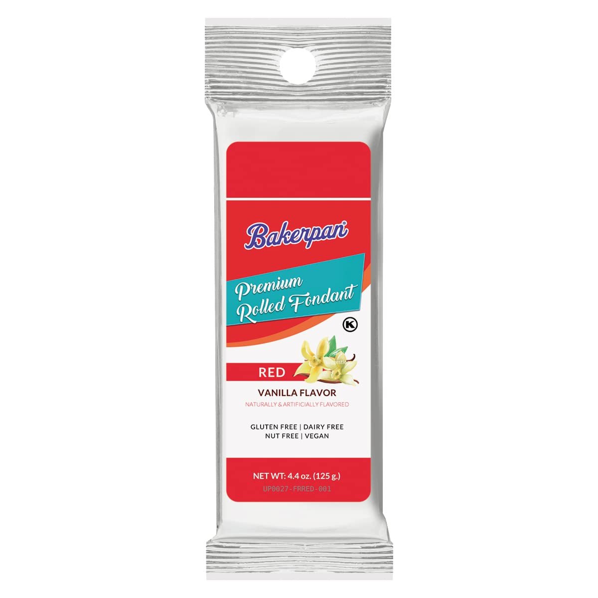 Bakerpan Premium Rolled Fondant for Cake Decorating, Vanilla Flavor