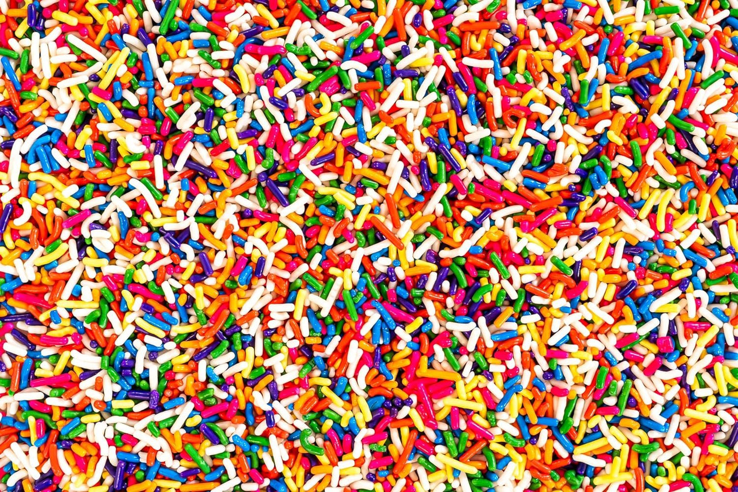 Bakerpan Rainbow Sprinkles - 1.5 Pounds Rainbow Jimmies Sprinkles for Cake Decorating - Edible Sprinkles for Cupcakes, Ice Cream, Cake Decorations