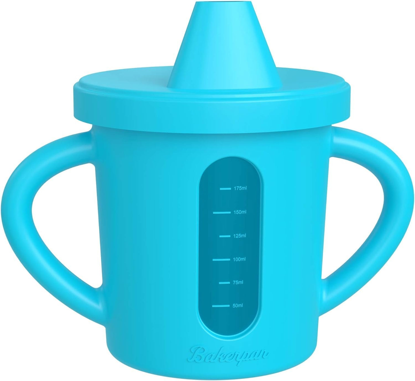 Bakerpan Silicone Toddler Spill Proof Sippy Cup with handles