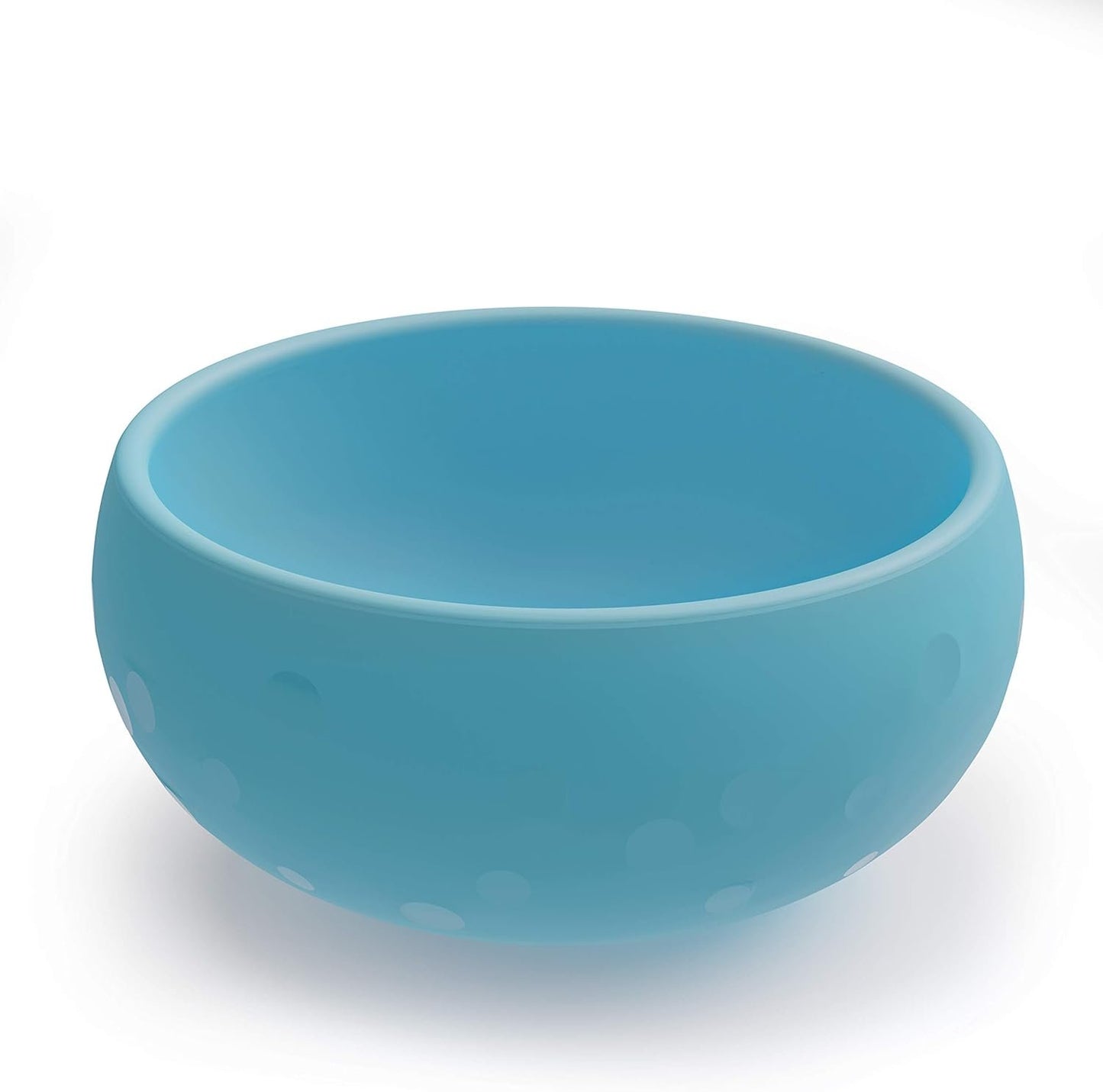 Bakerpan Silicone Toddler Feeding Bowl with Lid for Food and Snacks On The GO